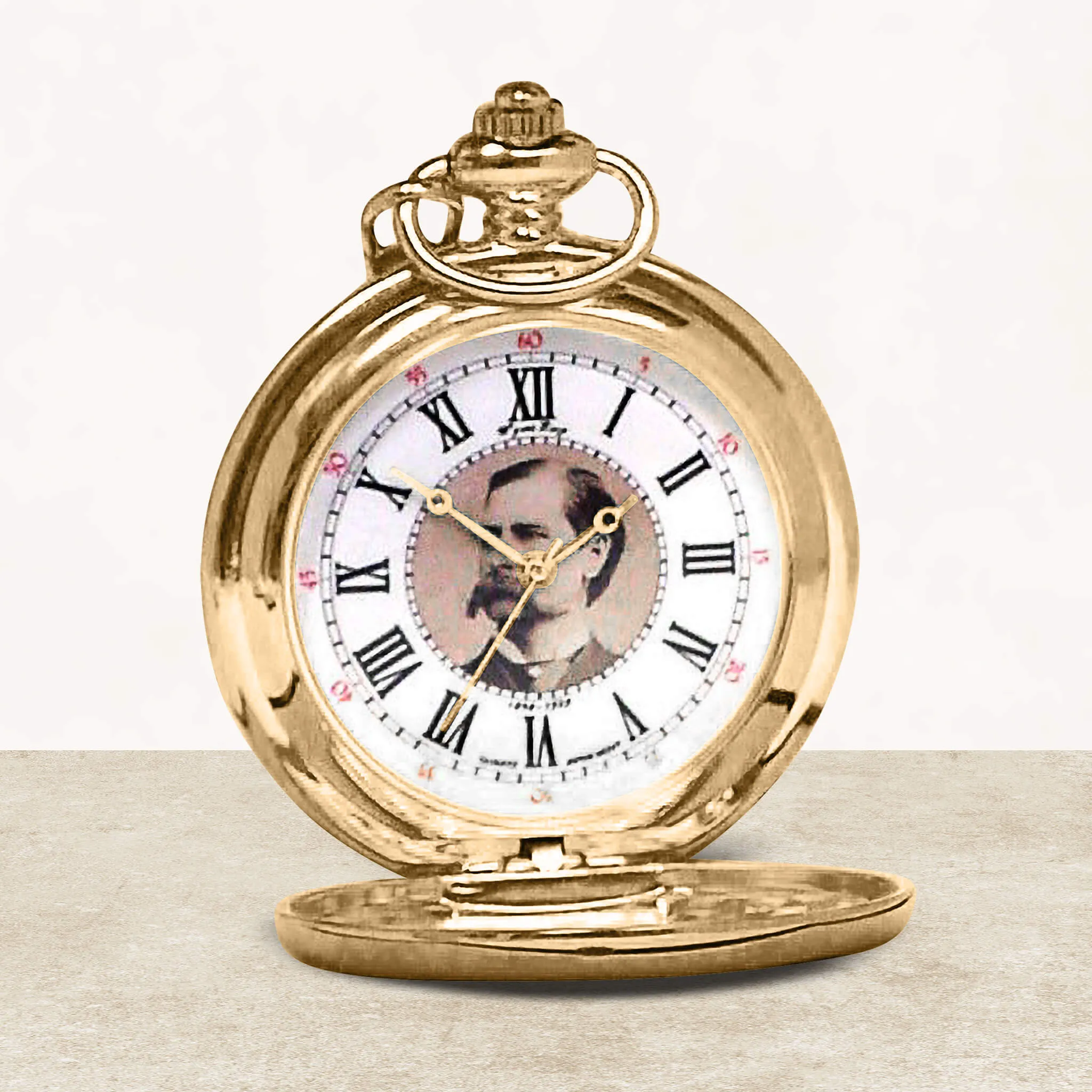 Western Legends Wyatt Earp Pocket Watch