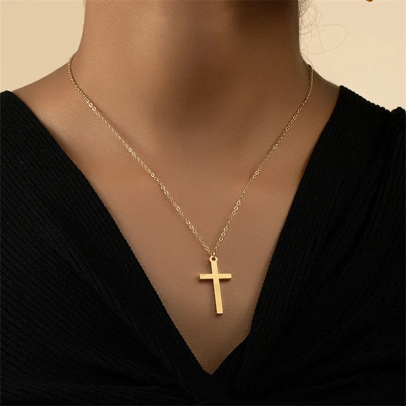 Wholesale alloy necklace niche temperament Joker clavicle chain light_wish_jewels