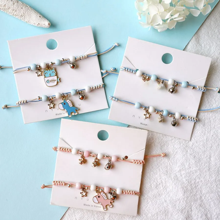 Wholesale Cute Cartoon Pony Design Gift Bracelet light_wish_jewels