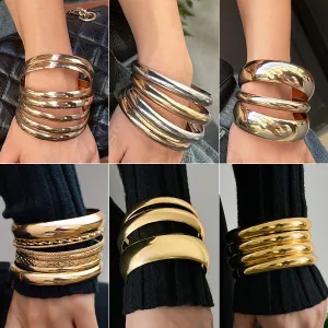 Wholesale Fashion Metal Scenery Bracelet suit light_wish_jewels