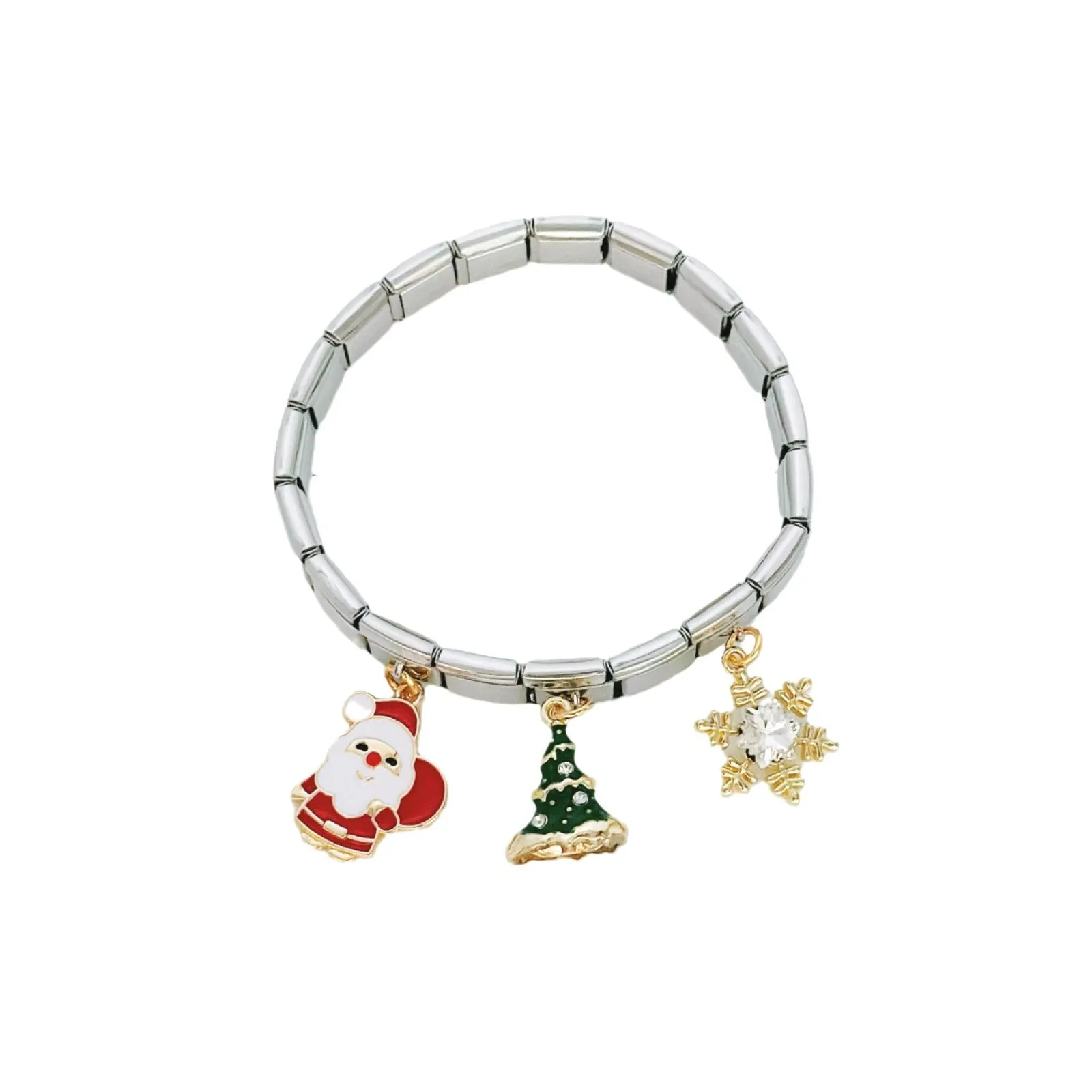 Wholesale Fruit Cherry Creative Christmas Elements Personalized Bracelet