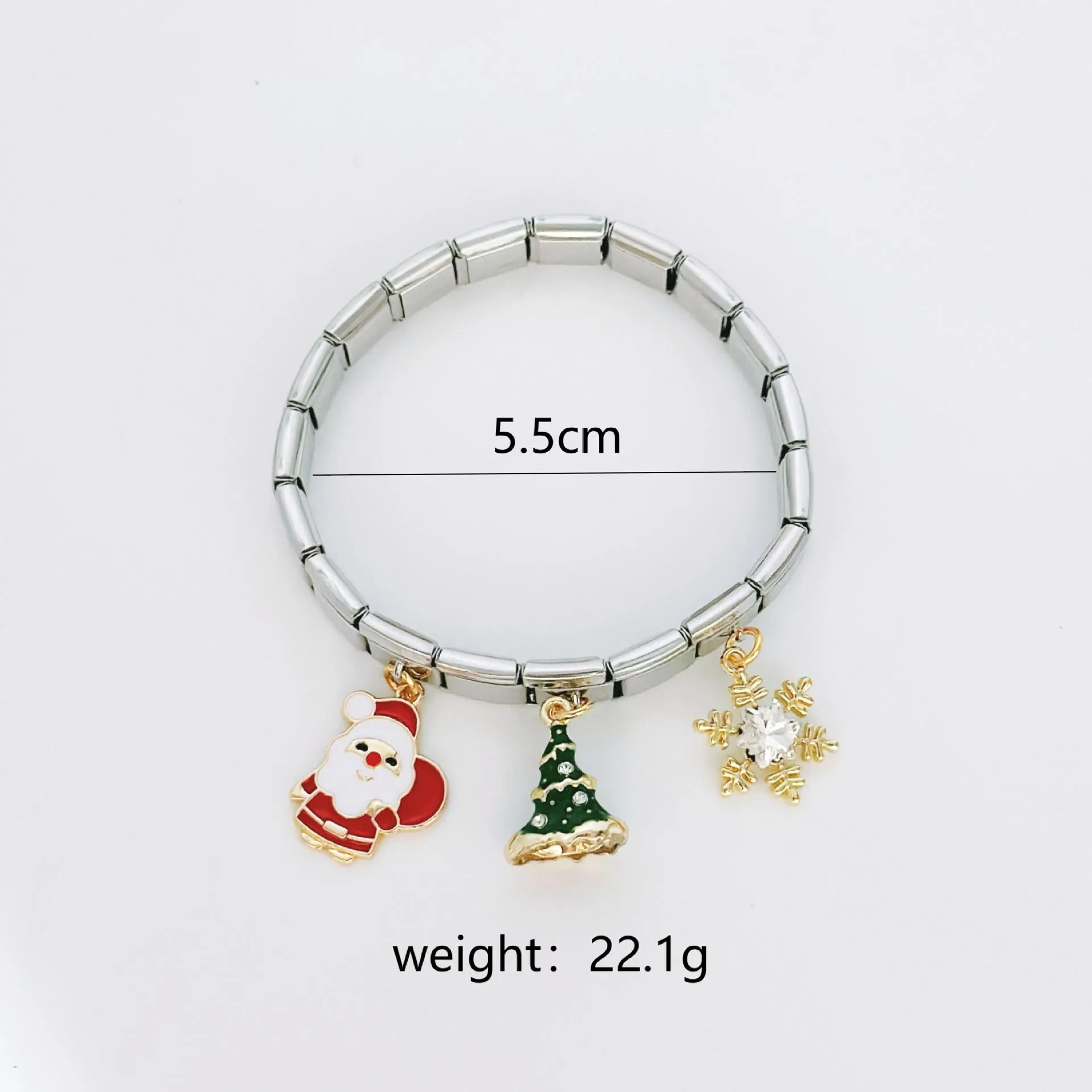 Wholesale Fruit Cherry Creative Christmas Elements Personalized Bracelet