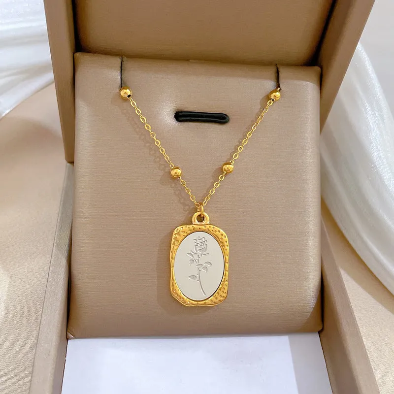 Wholesale Geometric Animal Personalized 18k Gold Plated Clavicle Chain