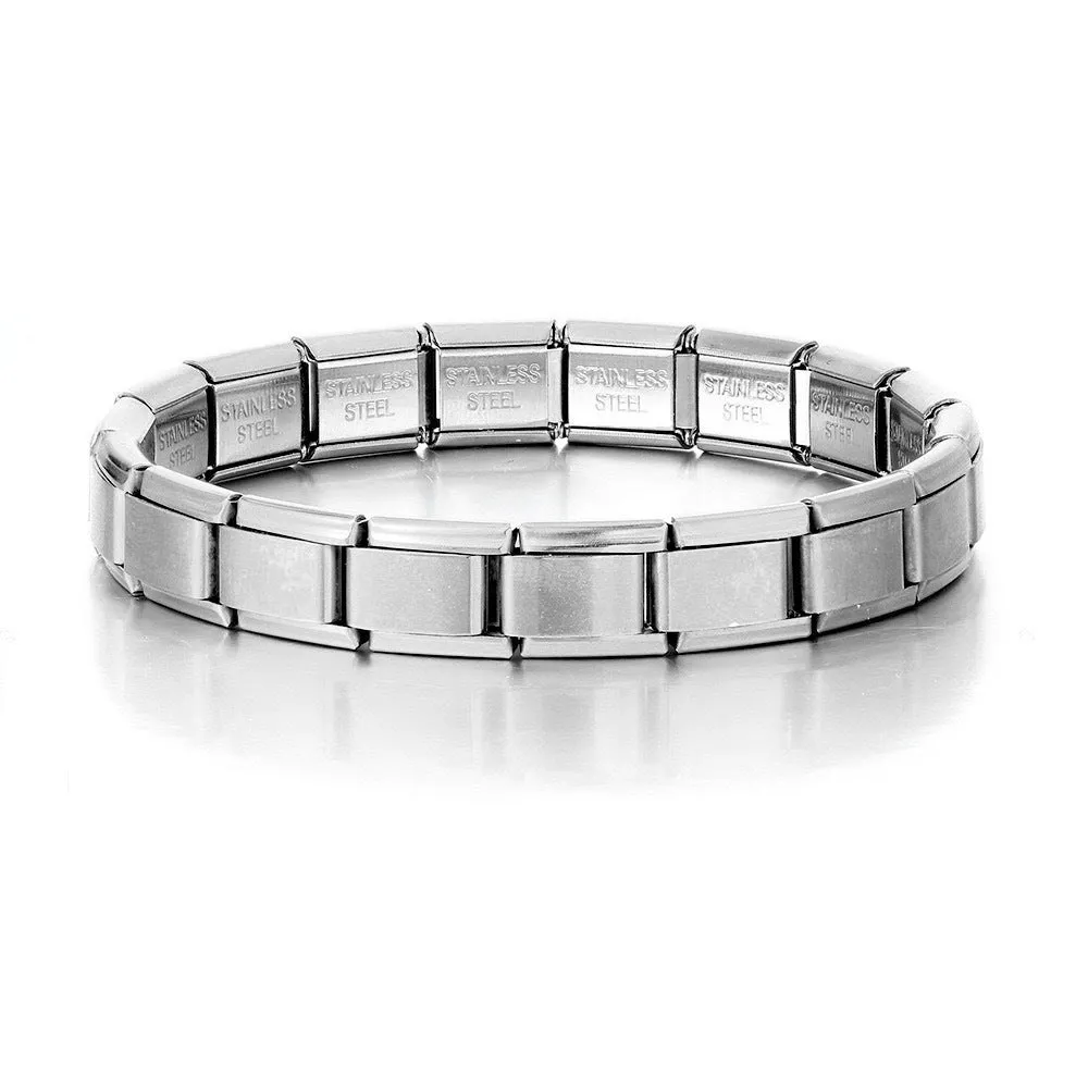 Wholesale Italian modular titanium steel bracelet DIY light_wish_jewels