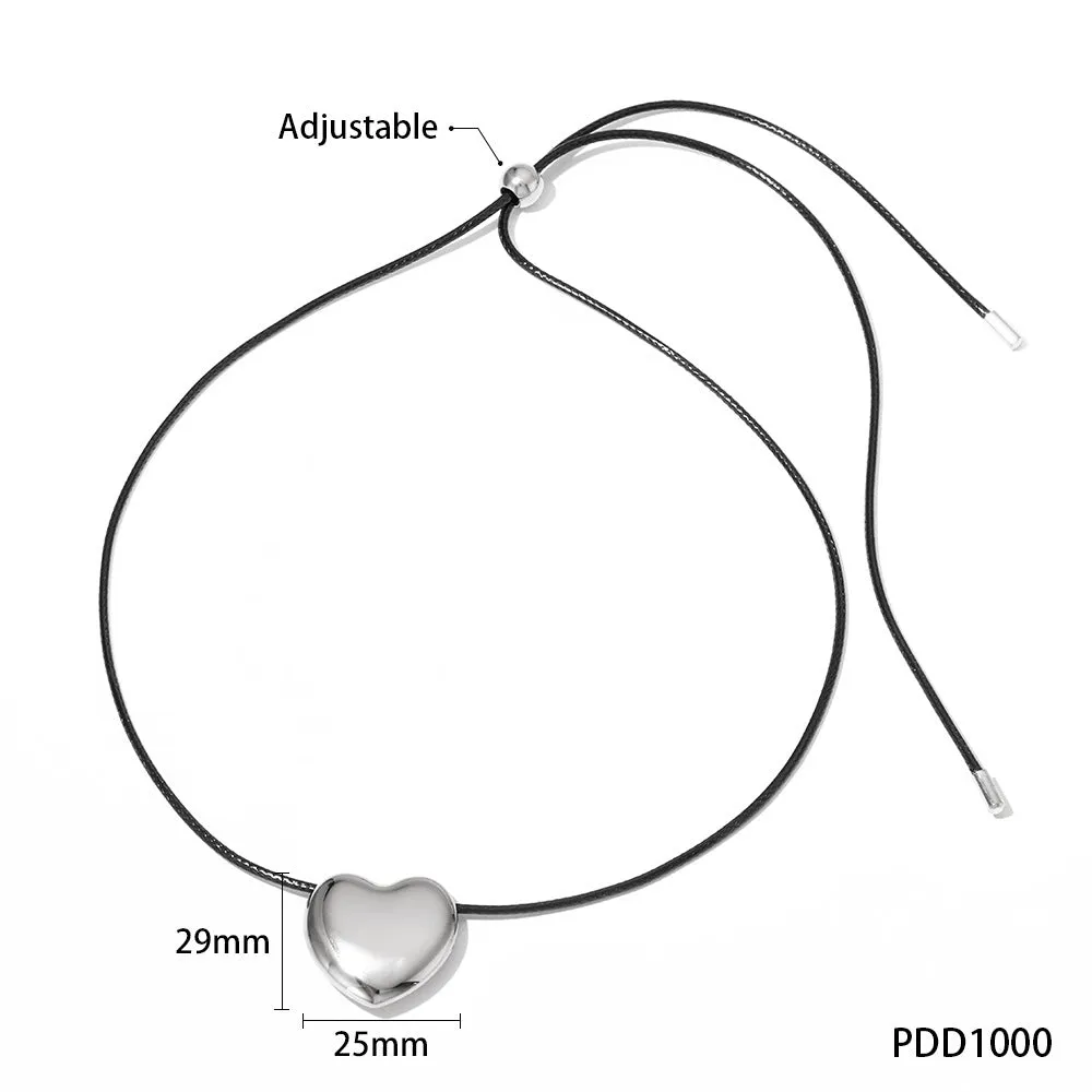 Wholesale of Large Love Stainless Steel Necklaces