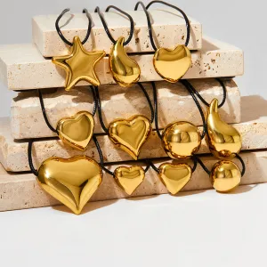 Wholesale of Large Love Stainless Steel Necklaces light_wish_jewels