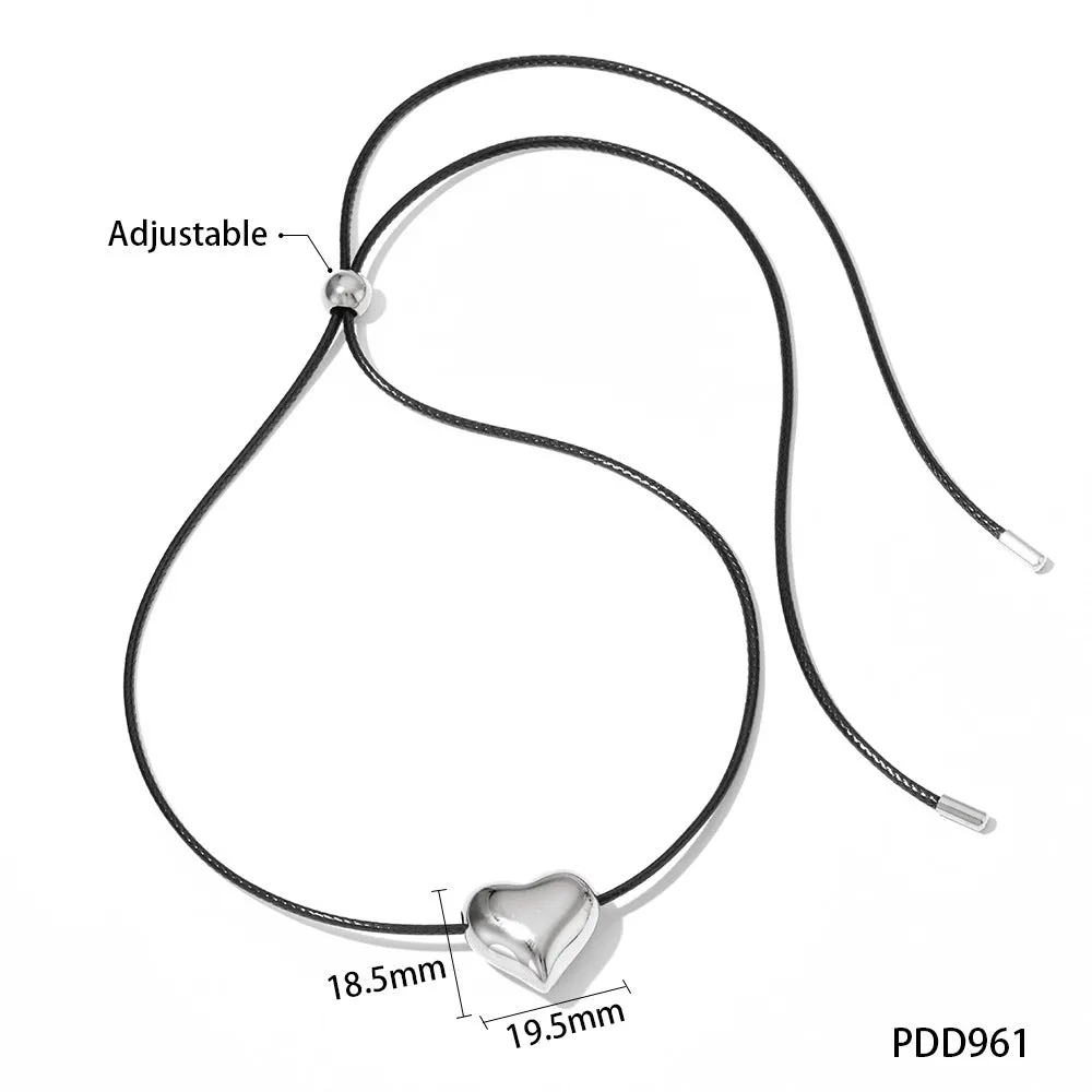 Wholesale of Large Love Stainless Steel Necklaces