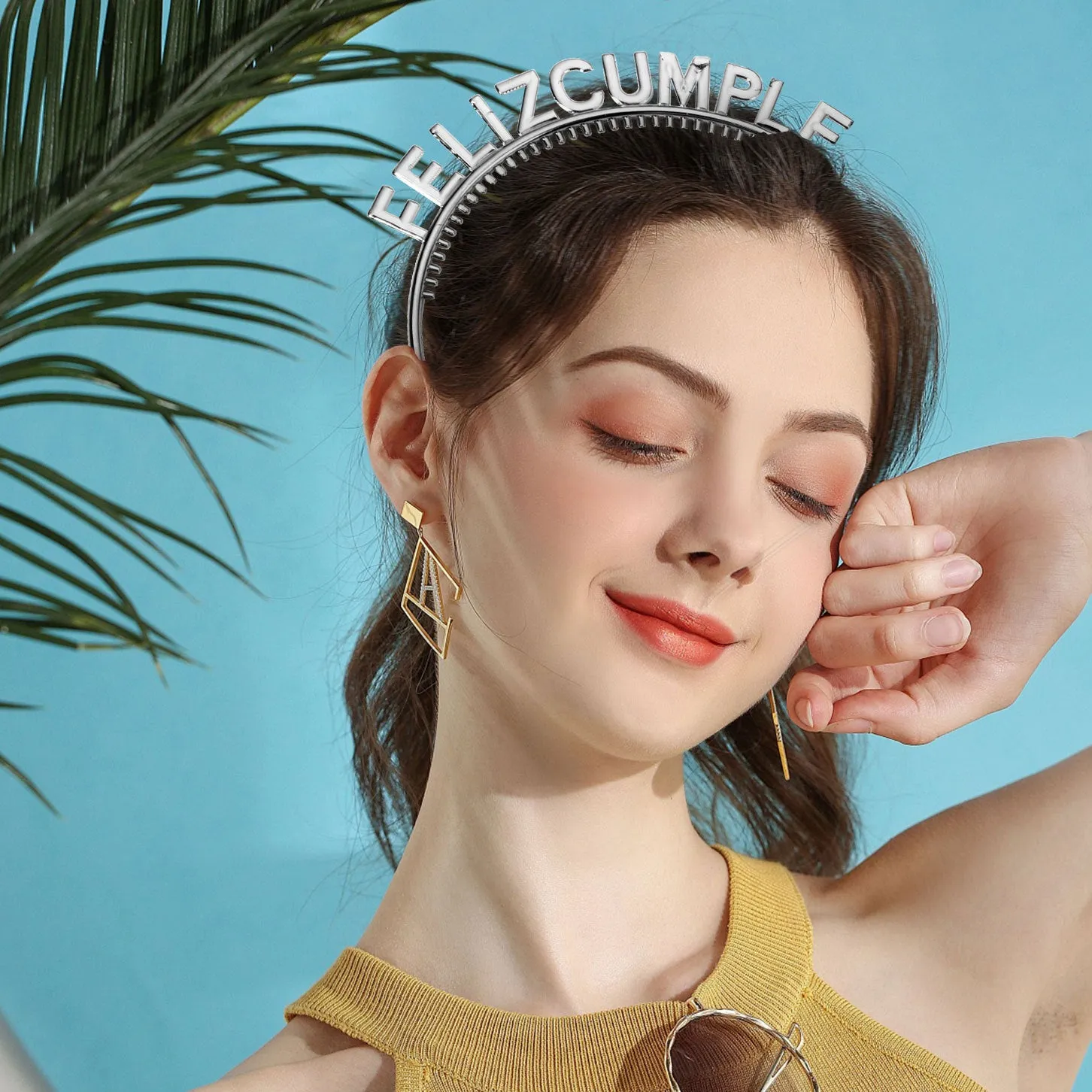 Wholesale Plastic Gold Plated Hair Hoop