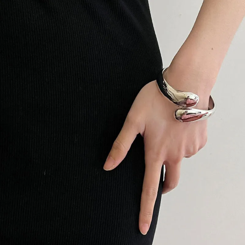 Wholesale Retro Style Metal Geometric Cross Bracelet