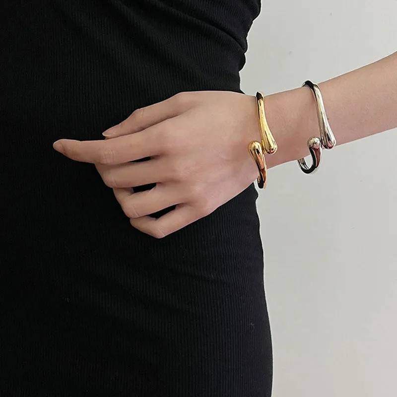 Wholesale Retro Style Metal Geometric Cross Bracelet