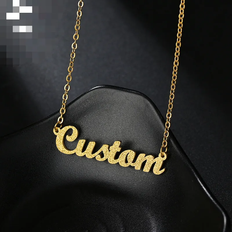 Wholesale Simple Ladies Stainless Steel Necklace light_wish_jewels