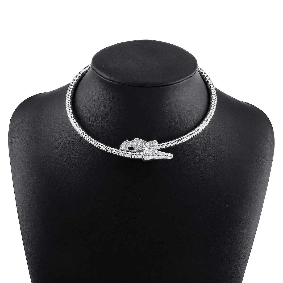 Wholesale Snake Hip Hop Alloy Necklace