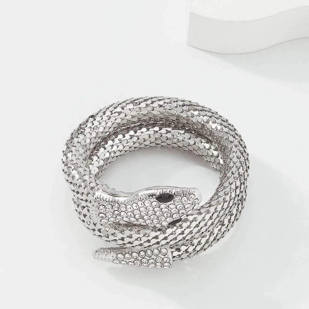 Wholesale Snake Hip Hop Alloy Necklace