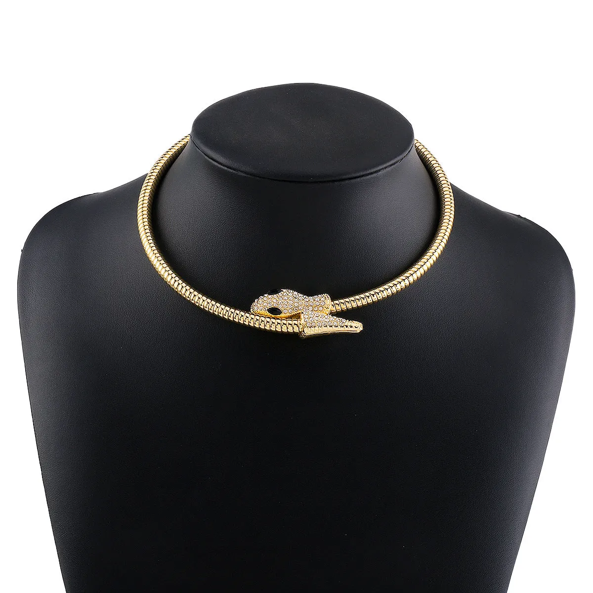 Wholesale Snake Hip Hop Alloy Necklace