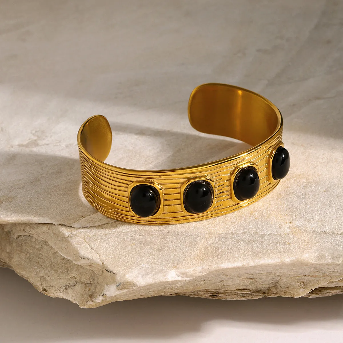 Wholesale stainless steel agate bracelet light_wish_jewels