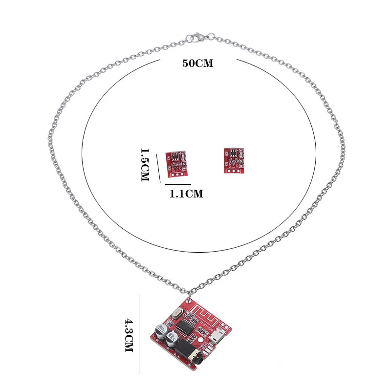 Wholesale Stainless Steel Cyberpunk Necklace