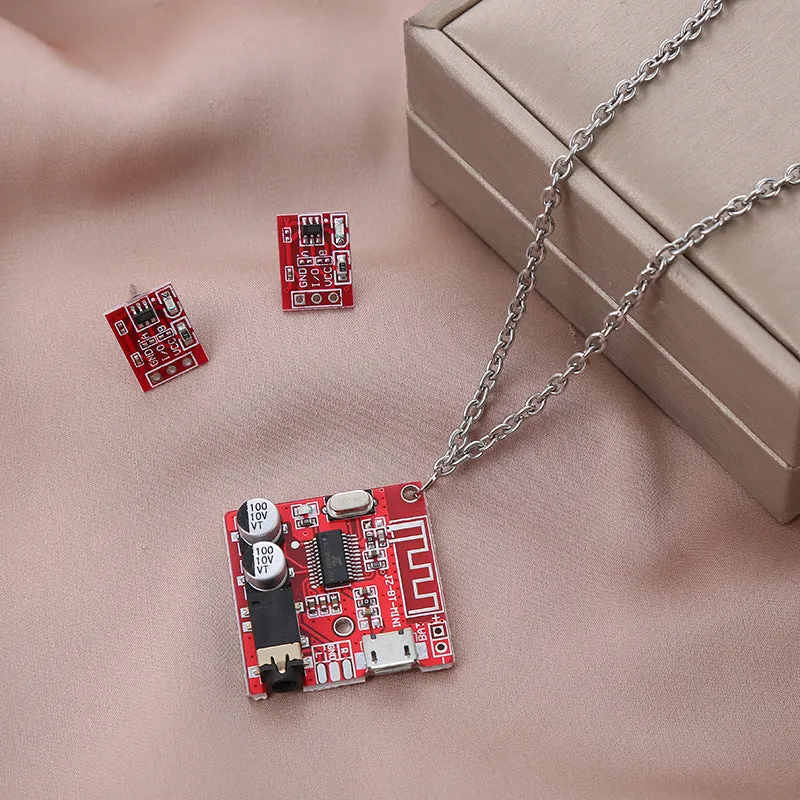 Wholesale Stainless Steel Cyberpunk Necklace