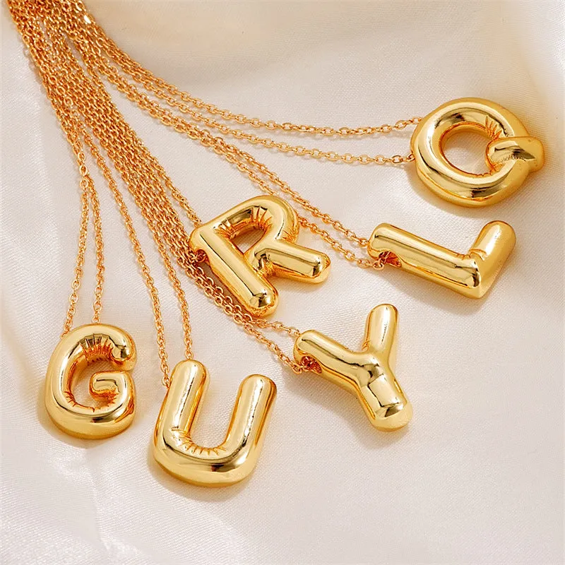 Wholesale Stainless Steel English Letter Necklaces light_wish_jewels