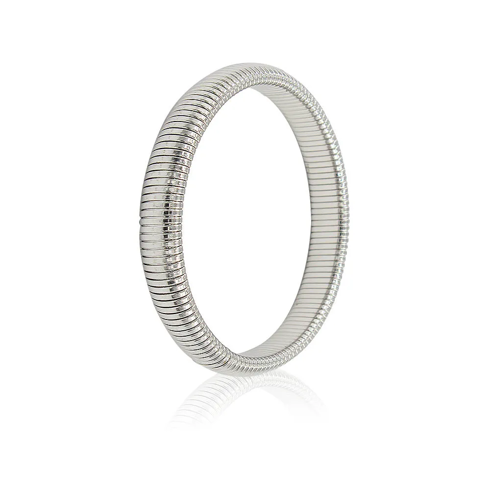 Wholesale Stainless Steel Stretch Stainless Steel 18K Gold Bracelet