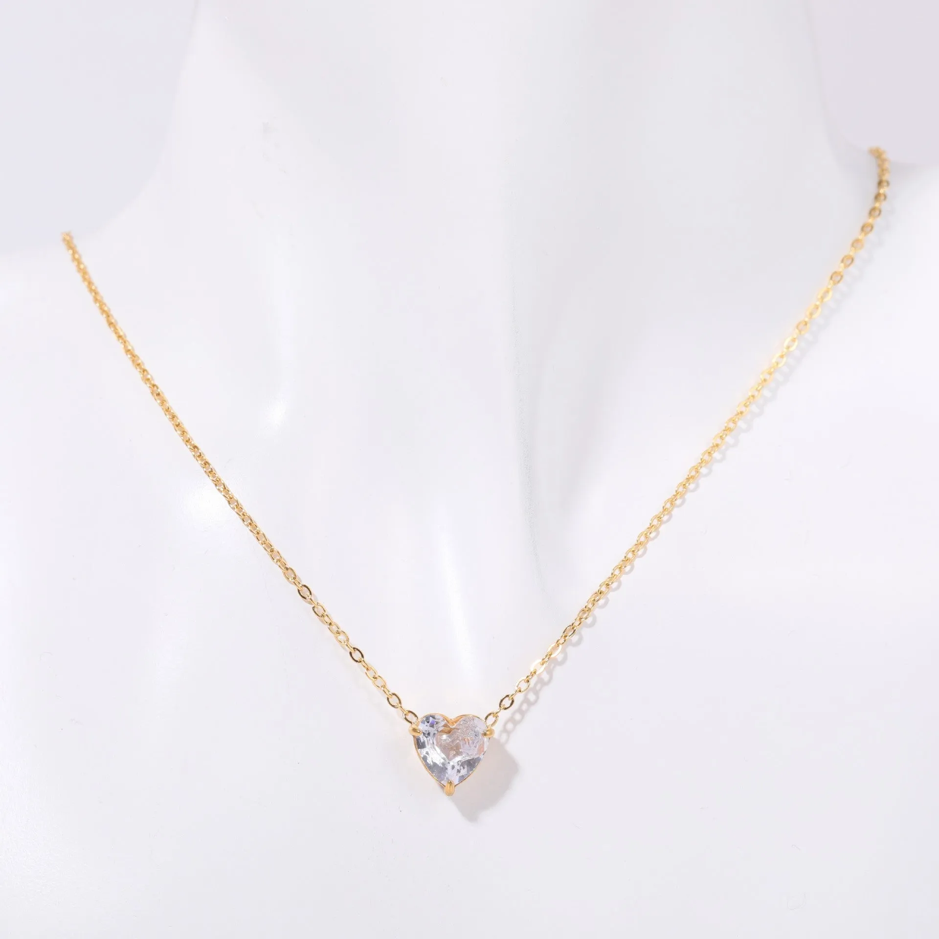 Wholesale Stainless Steel Twelve Birthday Stone Necklaces