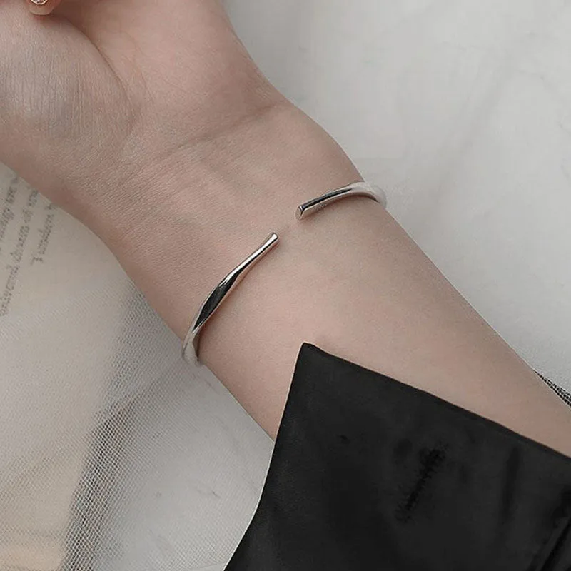 Wholesale Sterling silver bracelet Mobius bracelet