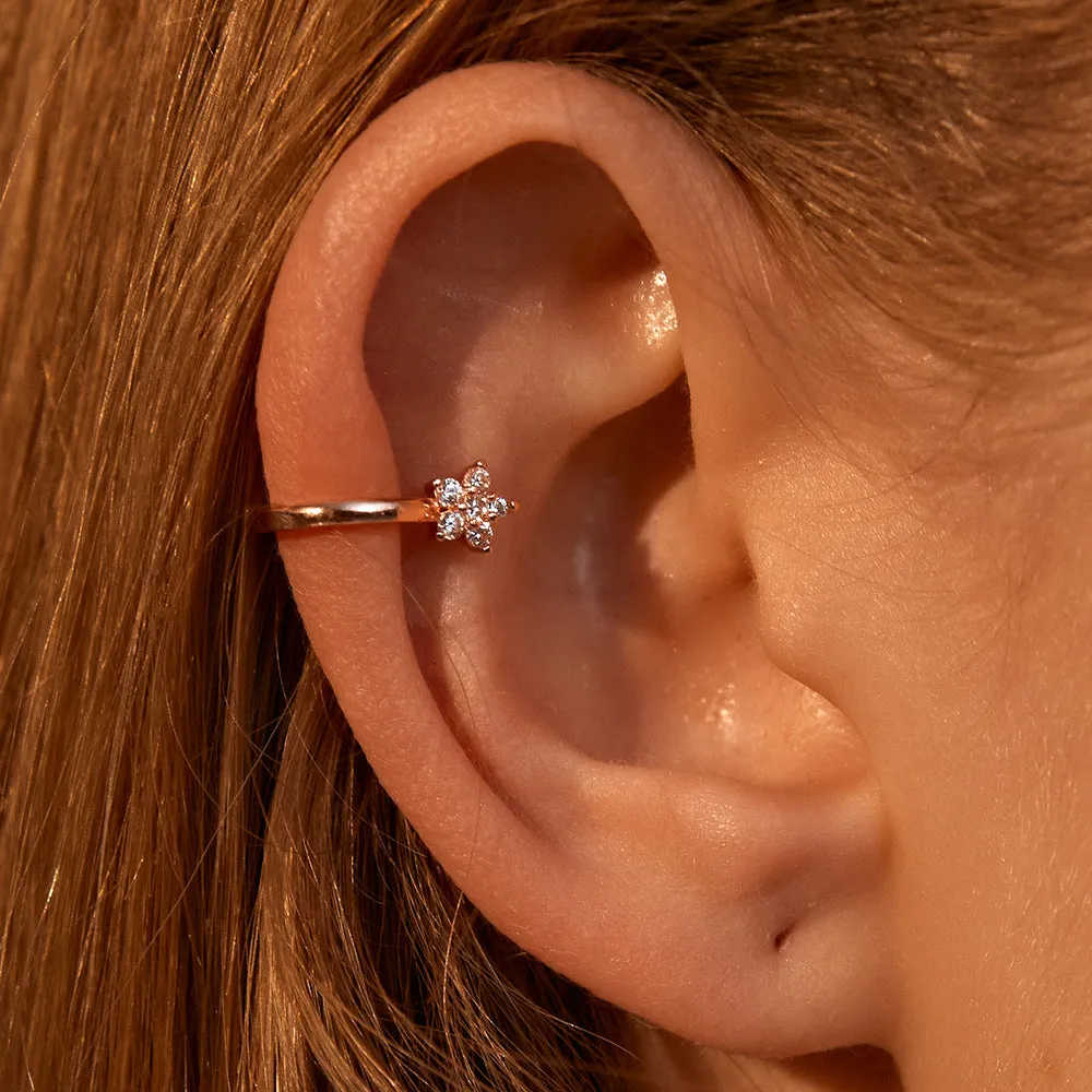 Wholesale Sweet Stars Copper Earrings