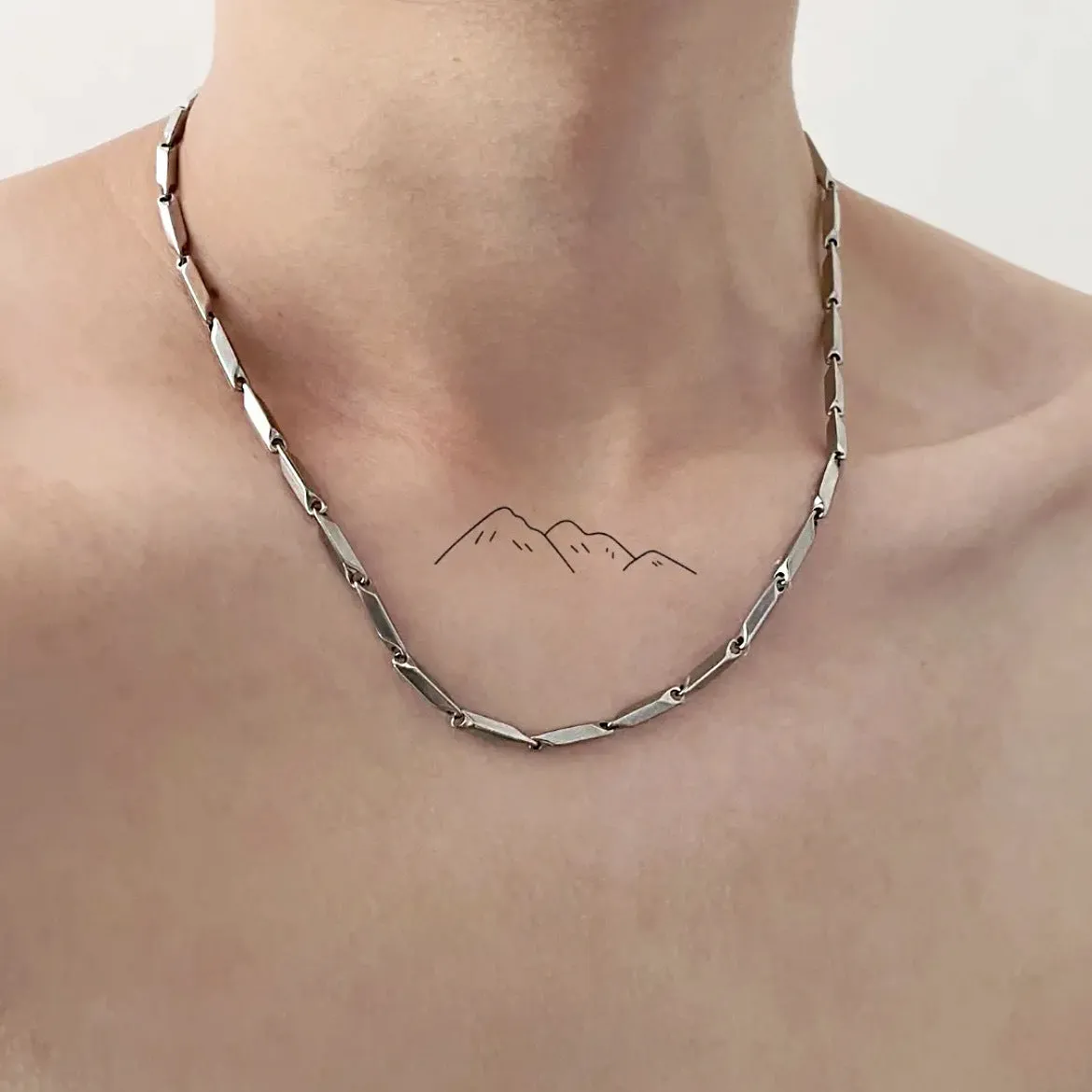 Wholesale Titanium steel diamond chain melon seed chain light_wish_jewels