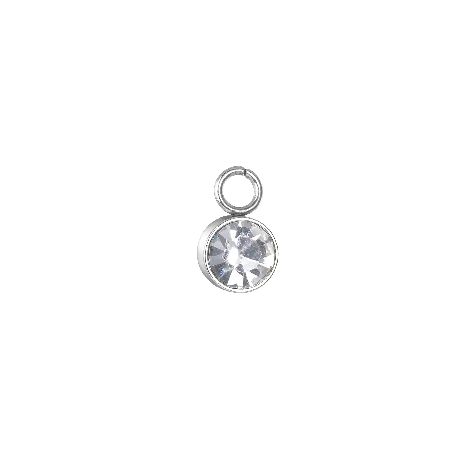 Wholesale Titanium Steel Smooth Curved Zirconia Bracelet