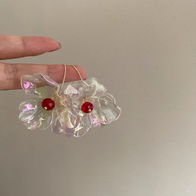 Wholesale Vintage Flower Copper Earrings