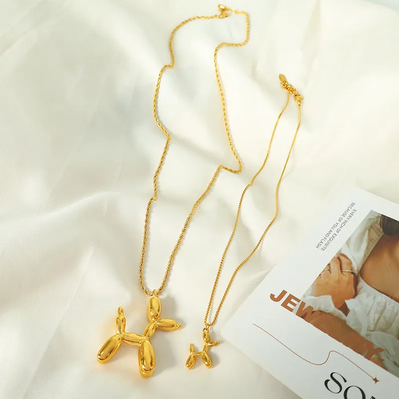 Wholesale Vintage Hip Hop Pendant Long Gold Plated Necklace