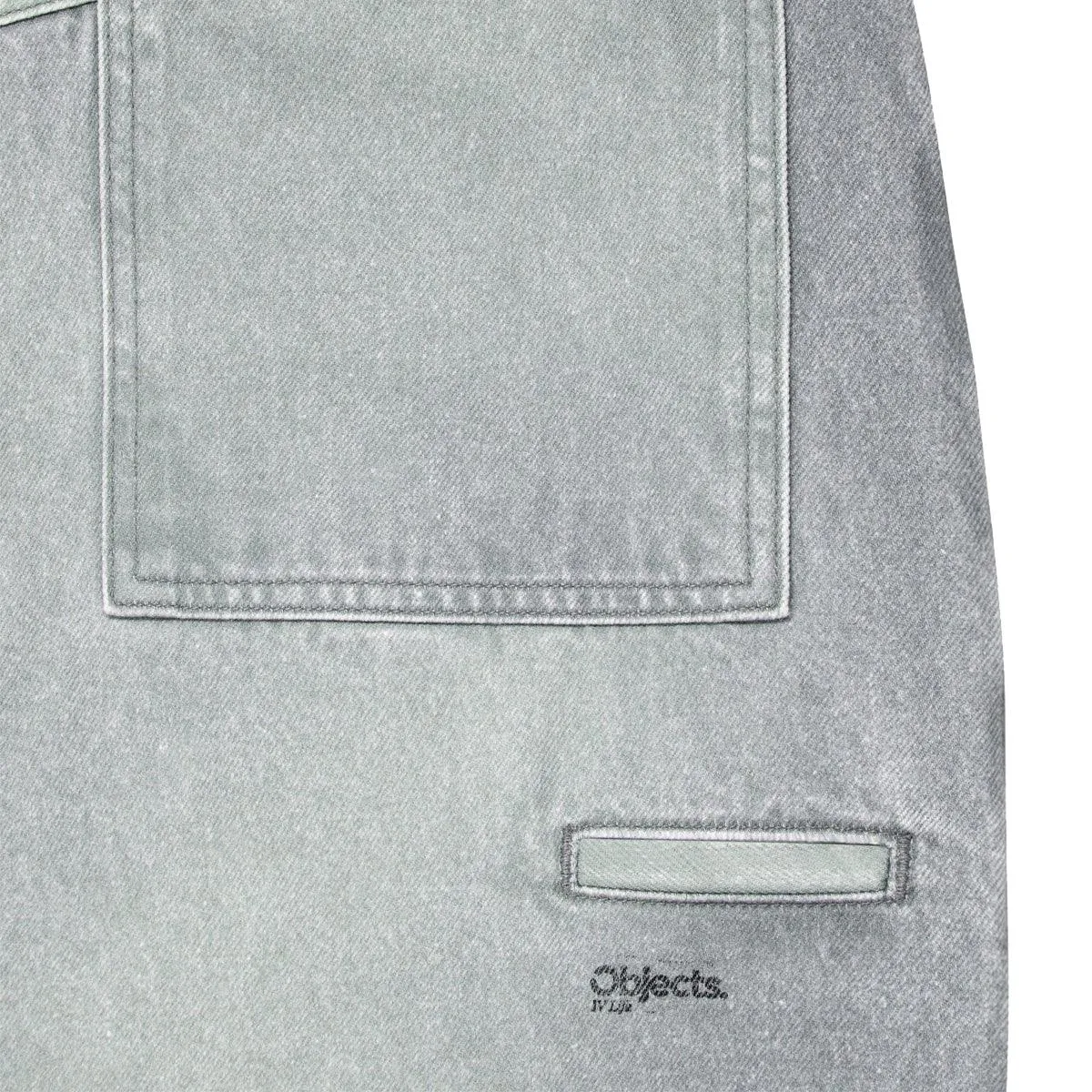 Wide Leg Denim Jeans 'Patina Green'