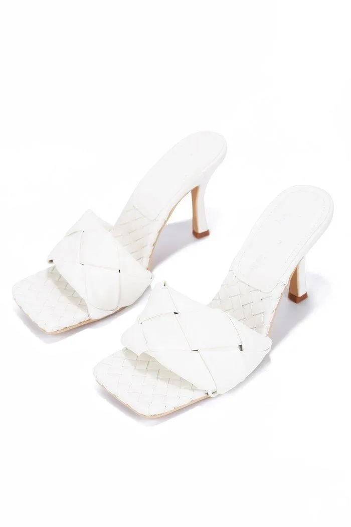 Willow Heels- White