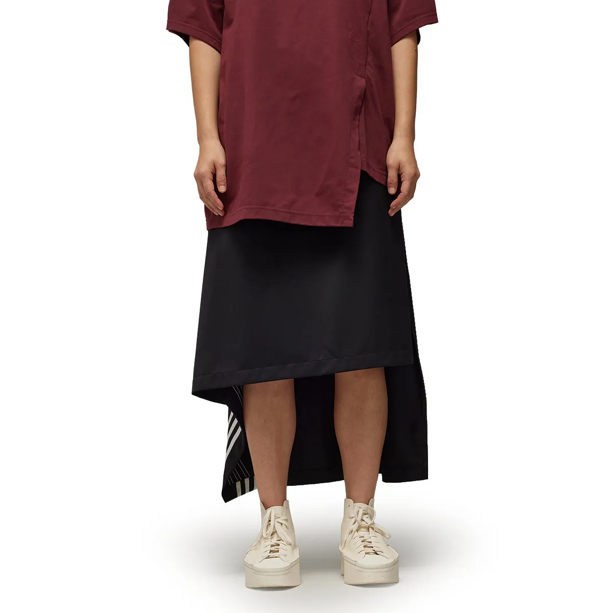Wmns Refined Woven Skirt 'Black'