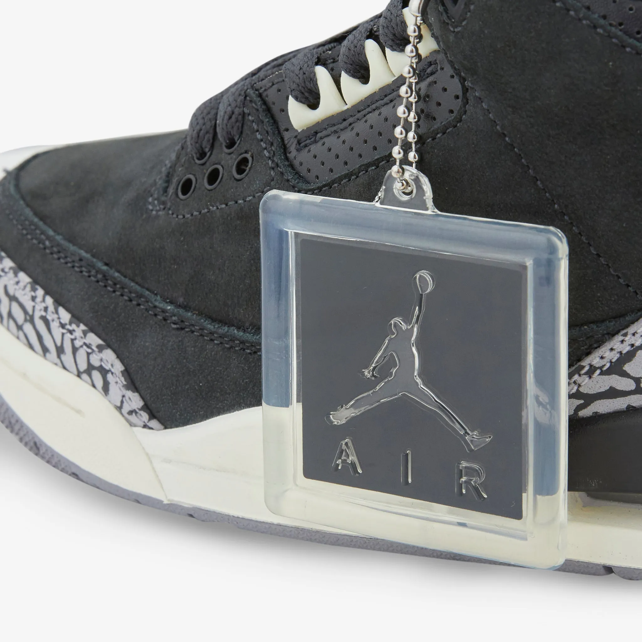 Women's Air Jordan 3 Retro Off Noir | Black | Sail | Cement Grey