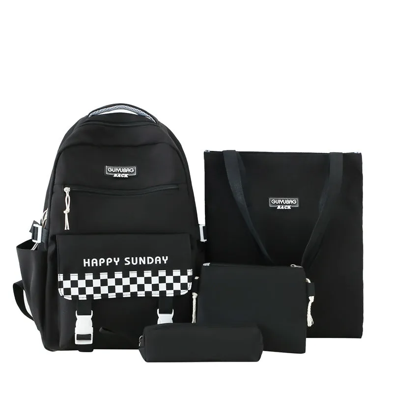 women's large capacity backpack school bag