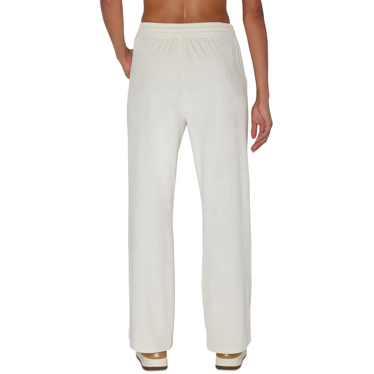 Womens Ribbed Velour Sweatpants