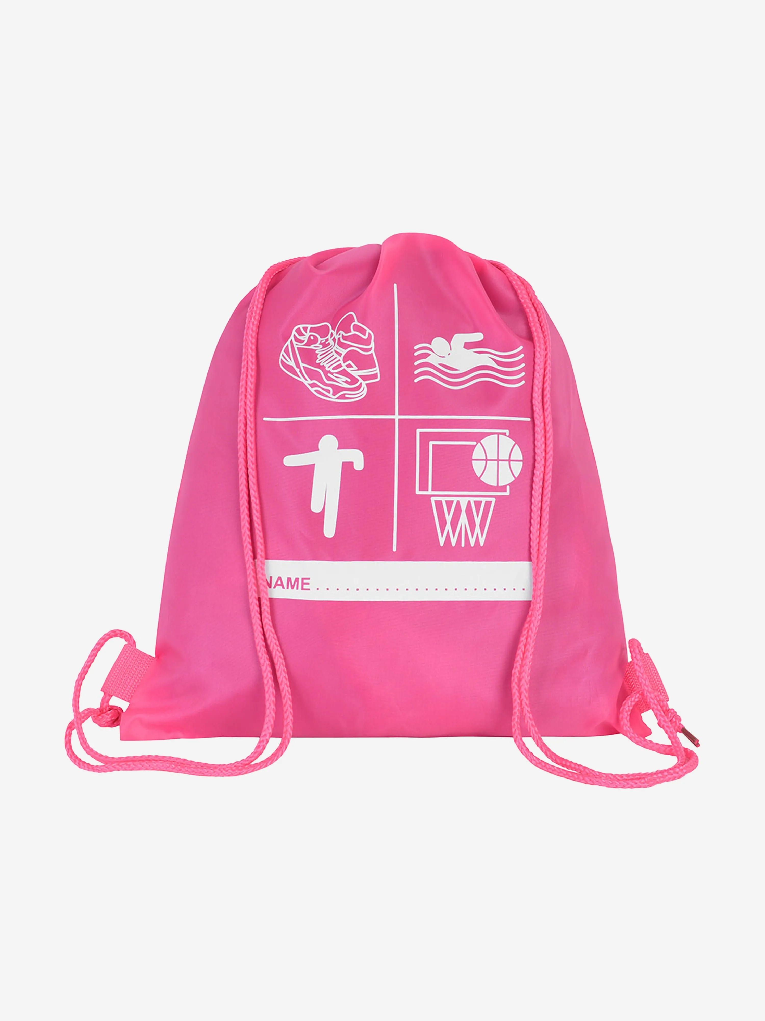 Zeco Kids School Premium Printed PE Bag in Pink (40cm)