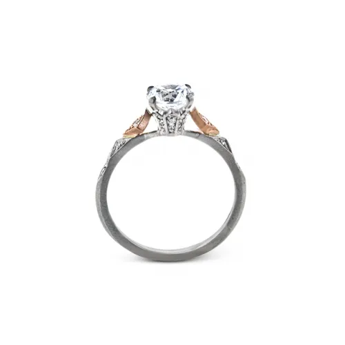 Zeghani Under Halo Engagement Ring Zr2113