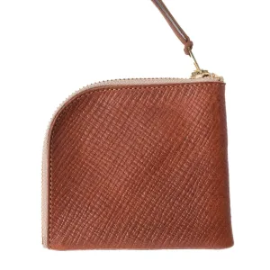 Zip Wallet Embossed Leather Limited Edition (Brown)